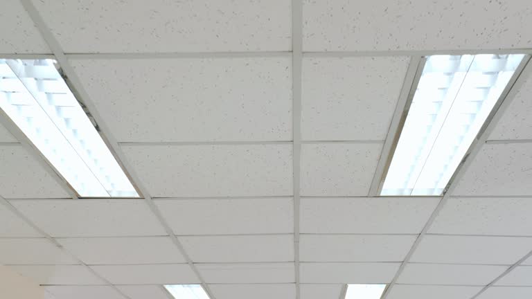 Consider the hospital ceiling